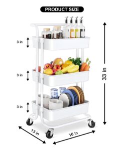 3 Tier Metal Organizer With Plastic Tray
