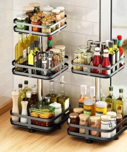 Kitchen Basket Square 3 Layer 360