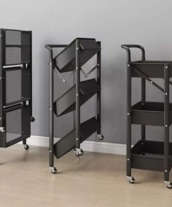 Kitchen Folding Trolly 3 Layer