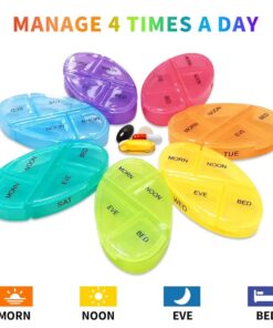 Pill organizer 7days 4 times a Day