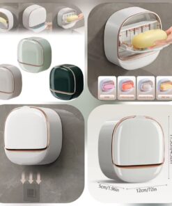 Self Adhesive Wall mounted Luxury soap Dish SK
