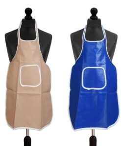 Kitchen Cooking Apron Waterproof Parachute Material Front One Pocket Apron