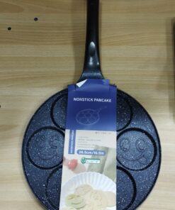 Non stick 7 postion smilely face fry pen