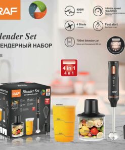 RAF R.371 Multifunctional 4-in-1 Blender Egg Beater Chopper Washing Machine Blender
