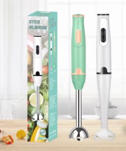 Hand Stick Blender Electric Food Vegetable Grinder Handheld Stick Mixer for Smoothies Sauces Baby Food Soups