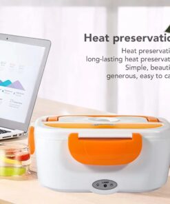 Portable Electric Lunch Box Tiffin Box Electronic Heating Lunch Box Portable Electric Food Warmer for Office / School