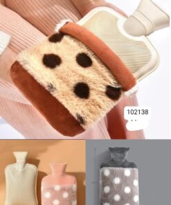 Hot water beg silicone with pouch 2000ml