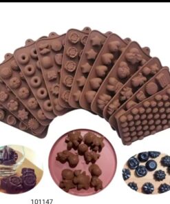 Silicone chocolate mold