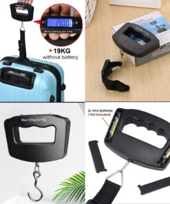 50kg/10g travel luggage scale portable handheld