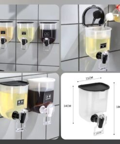 Self adhesive wall-mounted oil dispenser SK