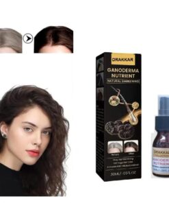 Hair Oil Ganoderma Nutrient Natural Darkening Serum Growth Oil For Women Men Natural Hair Darkening Oil 30ml