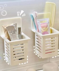 Wall Mounted Toothbrush Holder Set for Bathroom. Spoons and Forks Holder for Kitchen