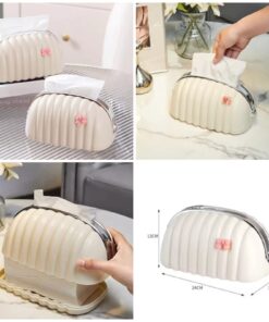 Elegant Shell Tissue Box