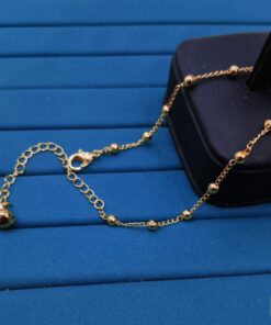 Jewelry Palace Womens Gold Bead Chain Necklace