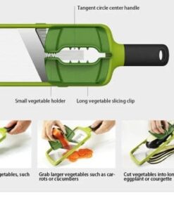 Multi-Grip Mandoline Vegetable & Fruit Slicer Cutter