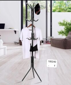 Coat rack iron material