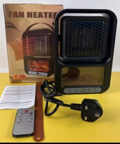 Electric portable fan heater 800w