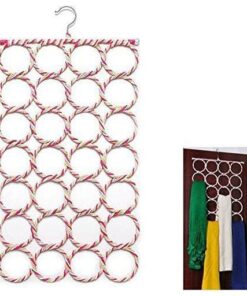 Multi Color 28 Hole Scarf Hanger