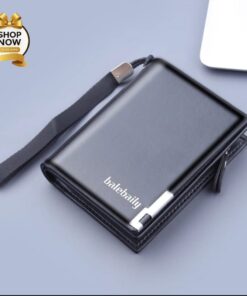 Balebaily Long Wallet For Men Slim Money Mobile Men Leather Wallet Card Holder
