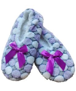 Women's indoor warm soft plush slippers