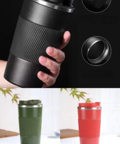 Travel glass stainless steel