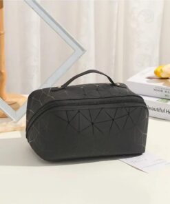 Diamond Cut Luxury Cosmetic Bag