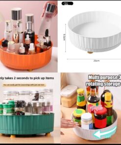 360 rotating storage tray