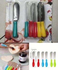 6pcs butter knife set
