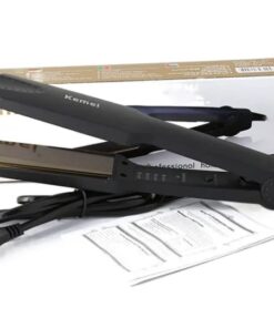 Kemei Electric Hair Straightener And Curling Iron, Hair Iron For Girls