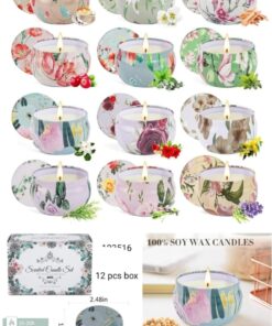 Scented candles iron material (each)