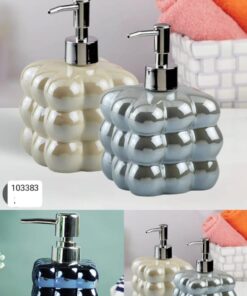 Ceramic soap dispenser