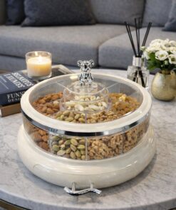 New Nordic Style Bear Knob Dry Fruit Bowl