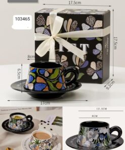 Cap and saucer ceramic