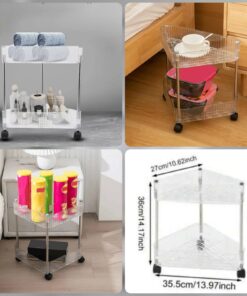 Acrylic Triangle corner trolly SK