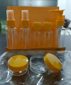 Pack Of 7 Travel Bottle Set