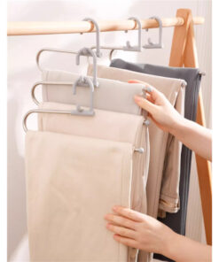 Foldable Metal Pant Hanger  ( Pack of 2 )