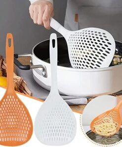 Spoon Scoop Colander Nylon Spoon Strainers Non-toxic Durable Nylon Drain Kitchen Accessories Strainers Kitchen Tools
