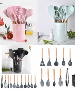 Silicone utensils 12psc set