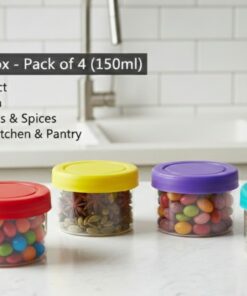 Mini Storage  Jars 4 pcs