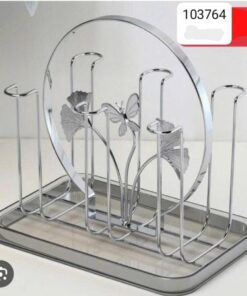 Stainless steel glass stand