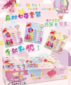 Magical Fairy Double Nail Polish & Makeup Set for Kids