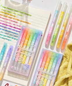Magic Markers Noting Glitter Erasable Highlighters Set