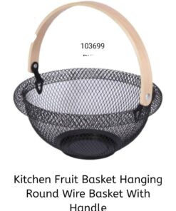 Fruit basket iron material