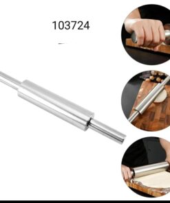Stainless steel rolling pin