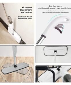 2in1 360 Degree Water Spray Micro Fiber Mop