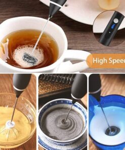 2 in 1 Electric Coffee Beater & Milk Frother | Handheld Egg Beater, Whisk Mixer