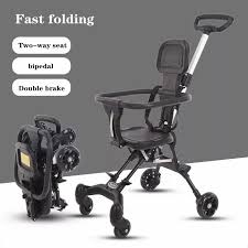 Baby Stroller, Foldable Four-wheeled Child Stroller, Lightly and easly Foldable Child Stroller, Suitable For 1-5 Years Old