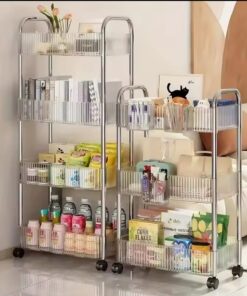 Acrylic trolley  4 layer