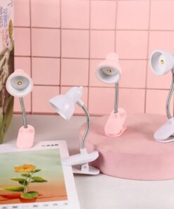 Mini Book Light With Clip Portable Led Reading Lamp Travel Bedroom Night Light Night Lights Eye Protections