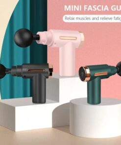 4in1 Rechargeable 6 Modes Gun Massager with Box Packing